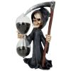 Grim Reaper With Hourglass Statue