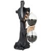 Grim Reaper With Hourglass Statue