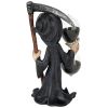 Grim Reaper With Hourglass Statue