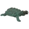 Traipsing Turtle Bronze Statue