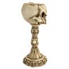 Skullduggery Skull And Bones Candlestick