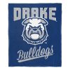 Drake OFFICIAL NCAA "Alumni" Silk Touch Throw Blanket; 50" x 60"
