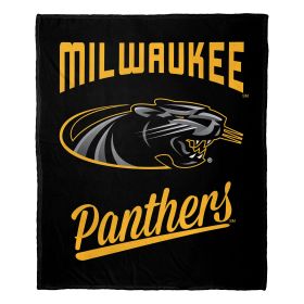 Wisconsin At Milwaukee OFFICIAL NCAA "Alumni" Silk Touch Throw Blanket; 50" x 60"