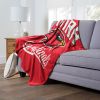 Lamar OFFICIAL NCAA "Alumni" Silk Touch Throw Blanket; 50" x 60"