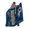GEORGIA TECH OFFICIAL NCAA "Digitize" Raschel Throw Blanket; 60" x 80"