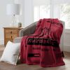 ARKANSAS OFFICIAL NCAA "Digitize" Raschel Throw Blanket; 60" x 80"