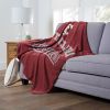 Santa Clara OFFICIAL NCAA "Alumni" Silk Touch Throw Blanket; 50" x 60"