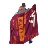 VIRGINIA TECH OFFICIAL NCAA "Digitize" Raschel Throw Blanket; 60" x 80"