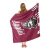New Mexico State OFFICIAL NCAA "Alumni" Silk Touch Throw Blanket; 50" x 60"