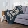 Utah State OFFICIAL NCAA "Alumni" Silk Touch Throw Blanket; 50" x 60"