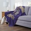 James Madison OFFICIAL NCAA "Alumni" Silk Touch Throw Blanket; 50" x 60"